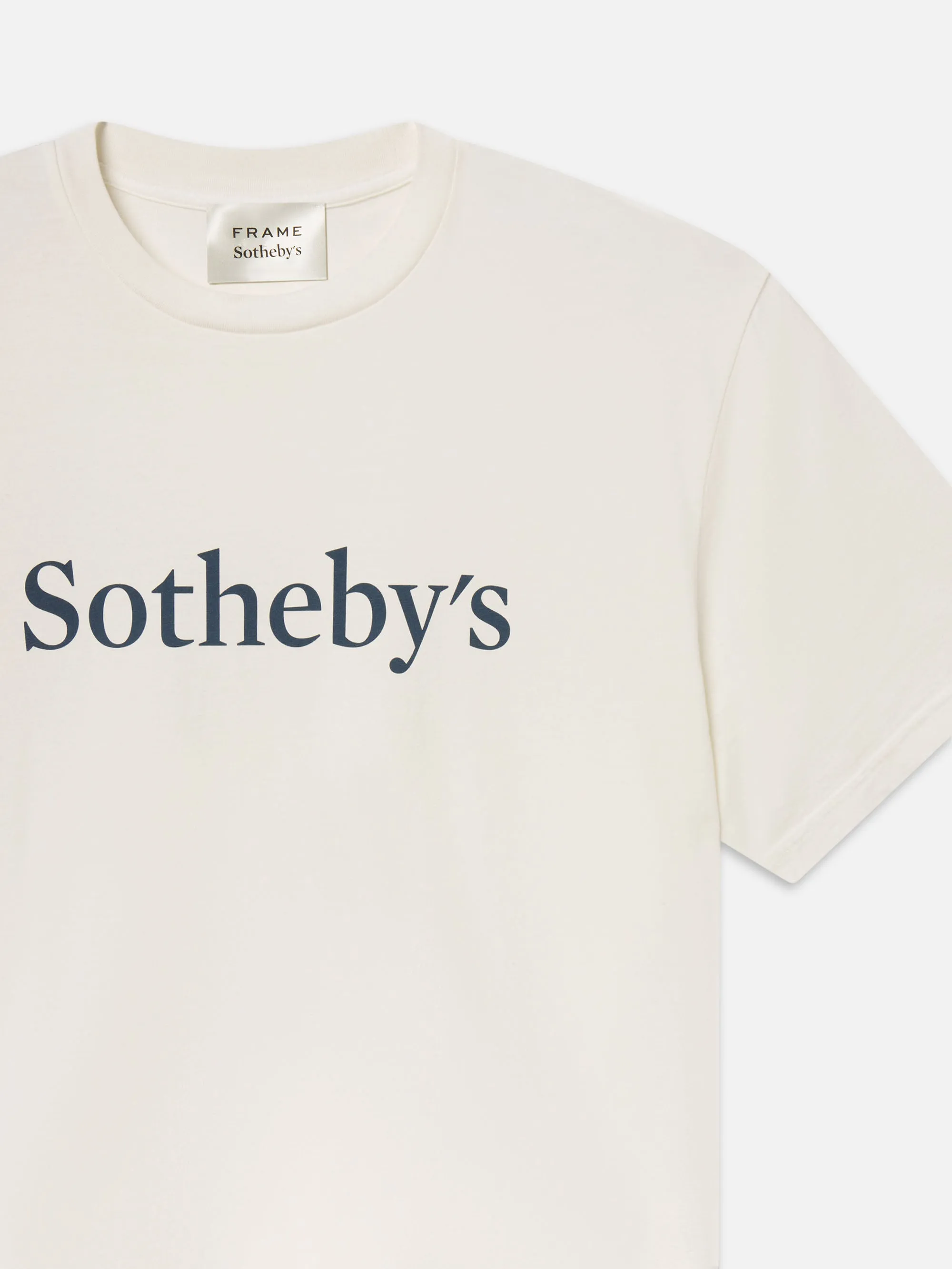 Sotheby's Unisex Classic Tee -- White Soft And Comfortable Durable Stitching