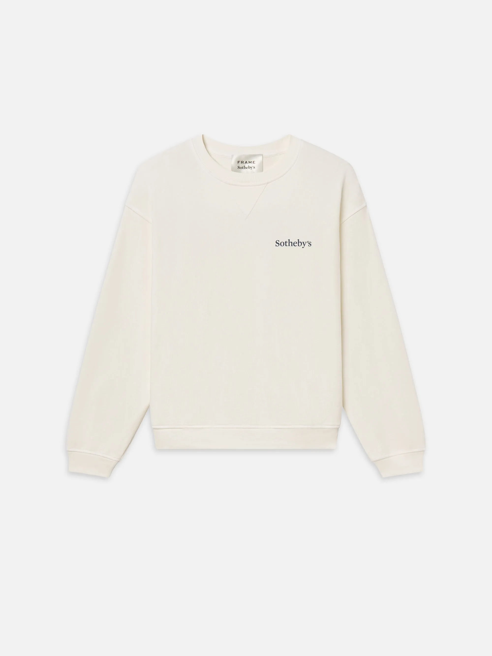 Sotheby's Unisex Crewneck Sweatshirt -- Cream NonChlorine Bleached