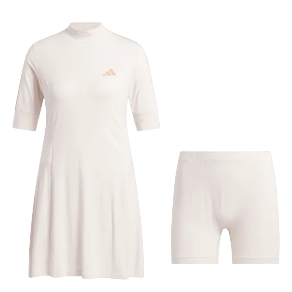 Adidas Made With Nature Golf Dress - Pink Soft fabric piece WideCollarDesign