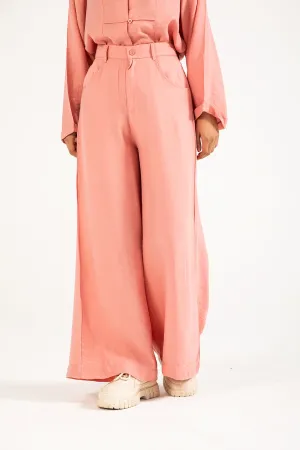 Luxe Look Breathable Motion CREASE EFFECT MEGA WIDE LEG TROUSER