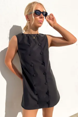Sophisticated cocktail dress Sian Mini Dress Black