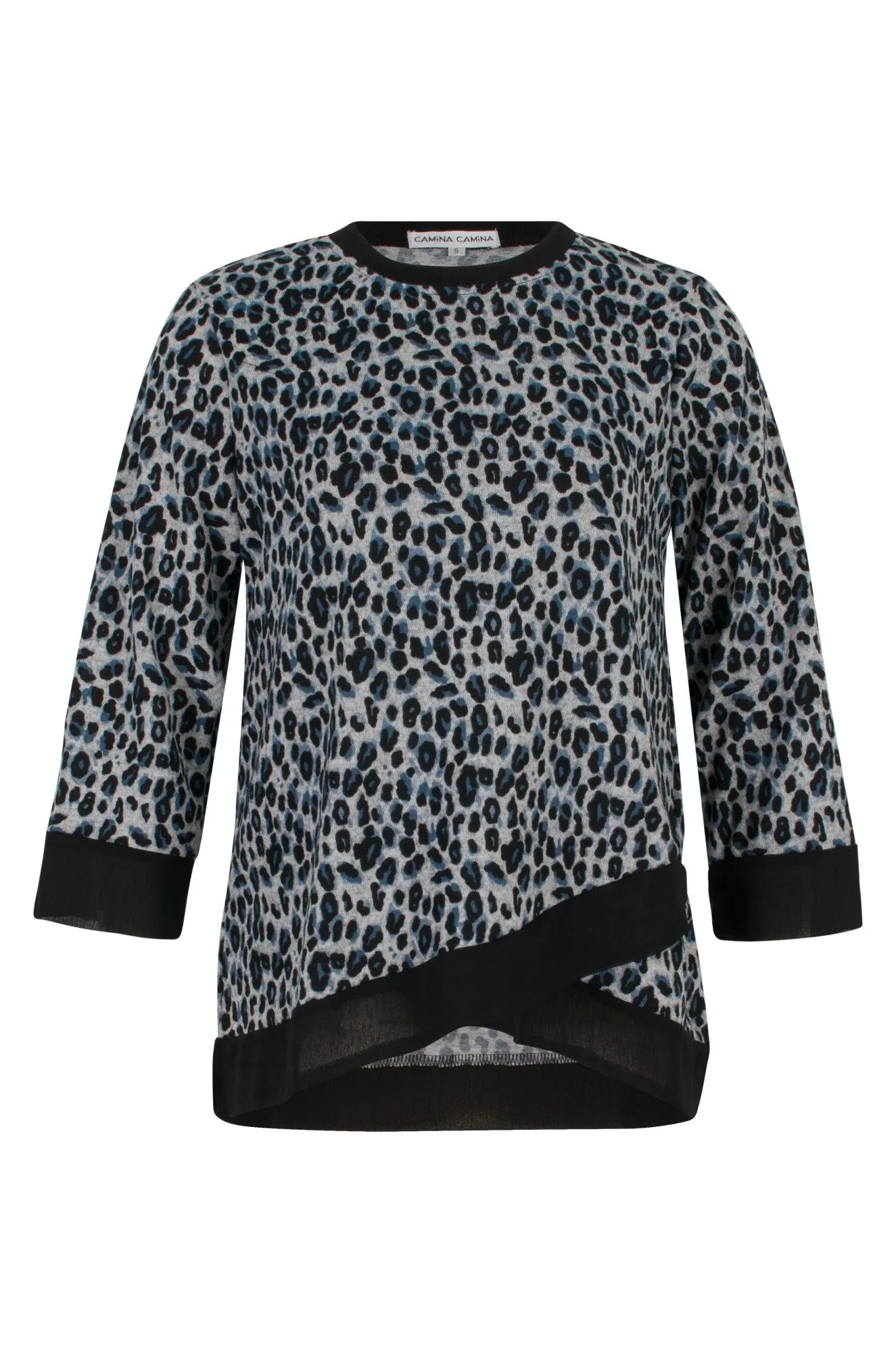 AntiPilling Fabric NonIrritating TOP | BLUE ANIMAL | 0038B1