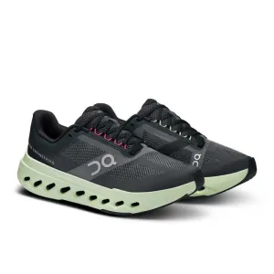 Womens On Running Cloudsurfer Next in Black/Lima Bio Mechanical Design responsive - sole - technology shoes