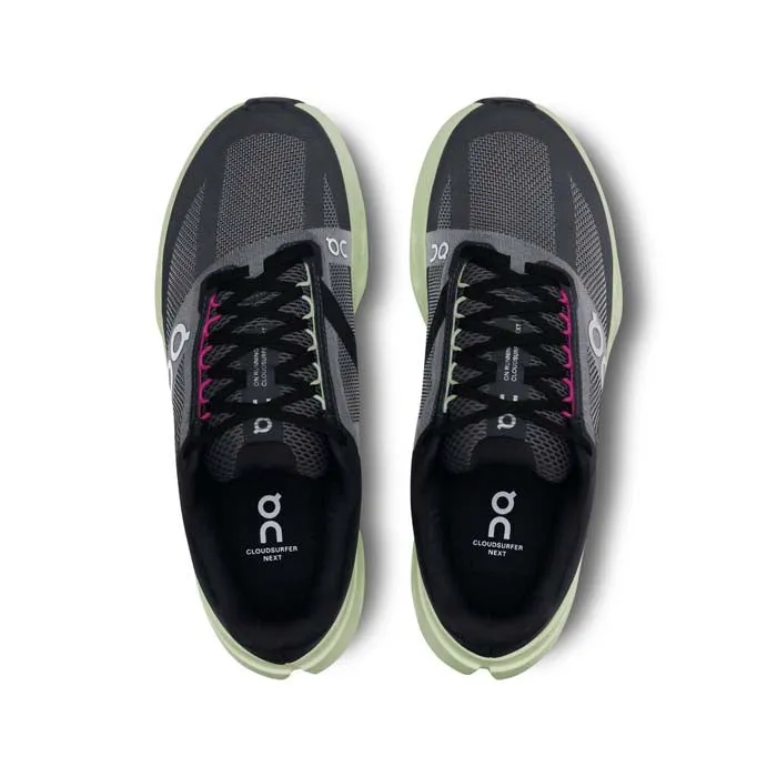 consumer - preferred Womens On Running Cloudsurfer Next in Black/Lima