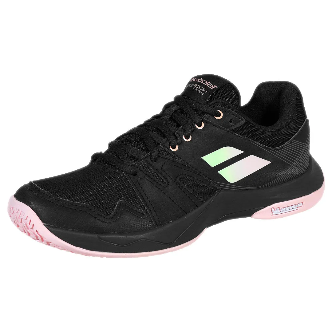 Lightweight Design Flexible Tongue Babolat Women's Shadow Team 2 - Black/Pink