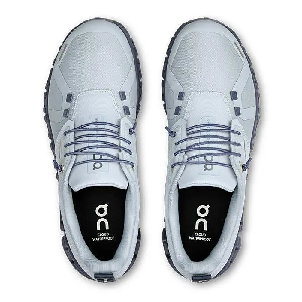 Anti Bacterial Thermoplastic Polyurethane Heel Counter Womens On Running Cloud 6 WP in Heather/Metal