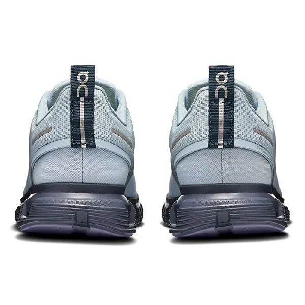 Airflow Optimized Design Womens On Running Cloud 6 WP in Heather/Metal