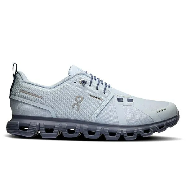 Womens On Running Cloud 6 WP in Heather/Metal Slip   On quick - dry running shoes