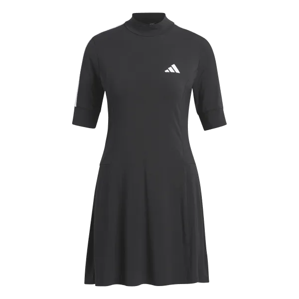 Adidas Made With Nature Golf Dress - Black Effortless Elegance