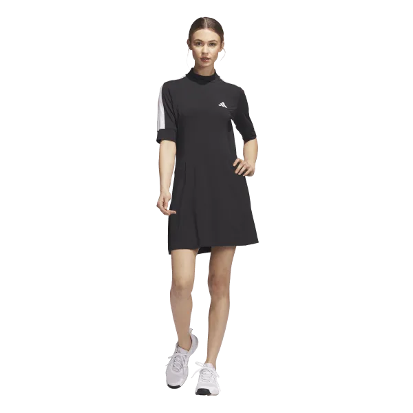 Adidas Made With Nature Golf Dress - Black Soft Vibes Earth Colors