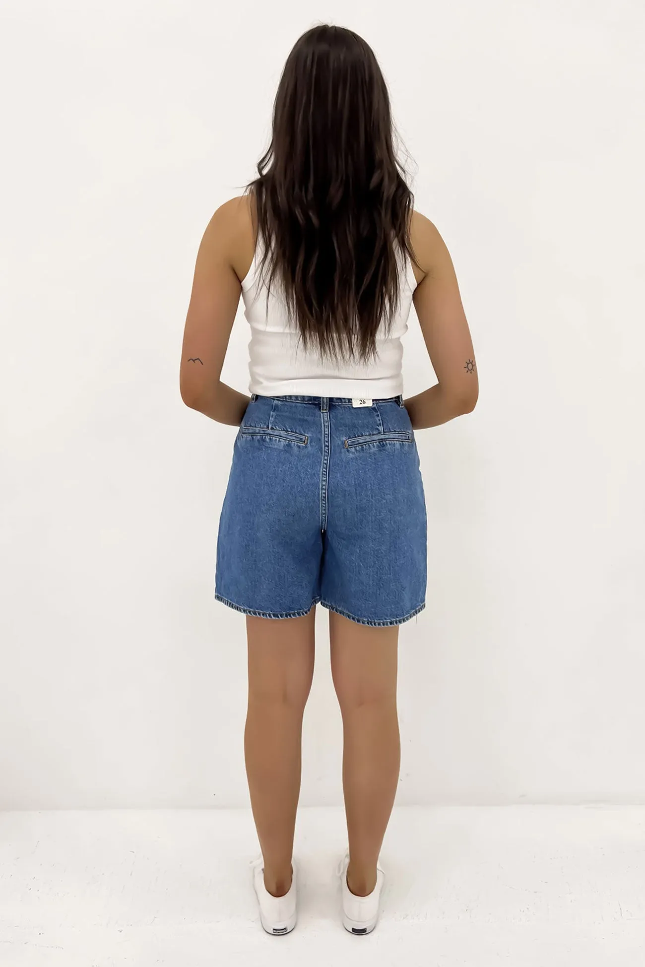 Horizon Short Cindy Blue Freedom Movement Chafe Resistant Edges