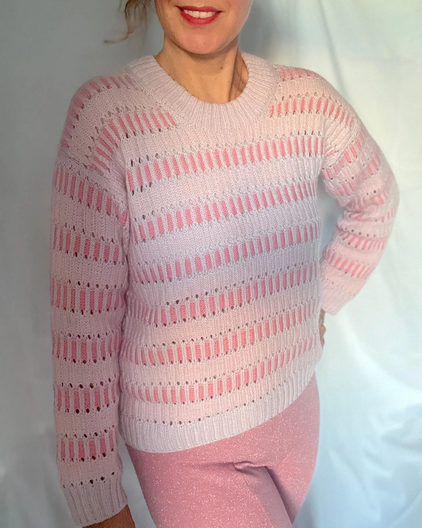 Stairway to heaven sweater Dansk MultiPly Yarn Construction