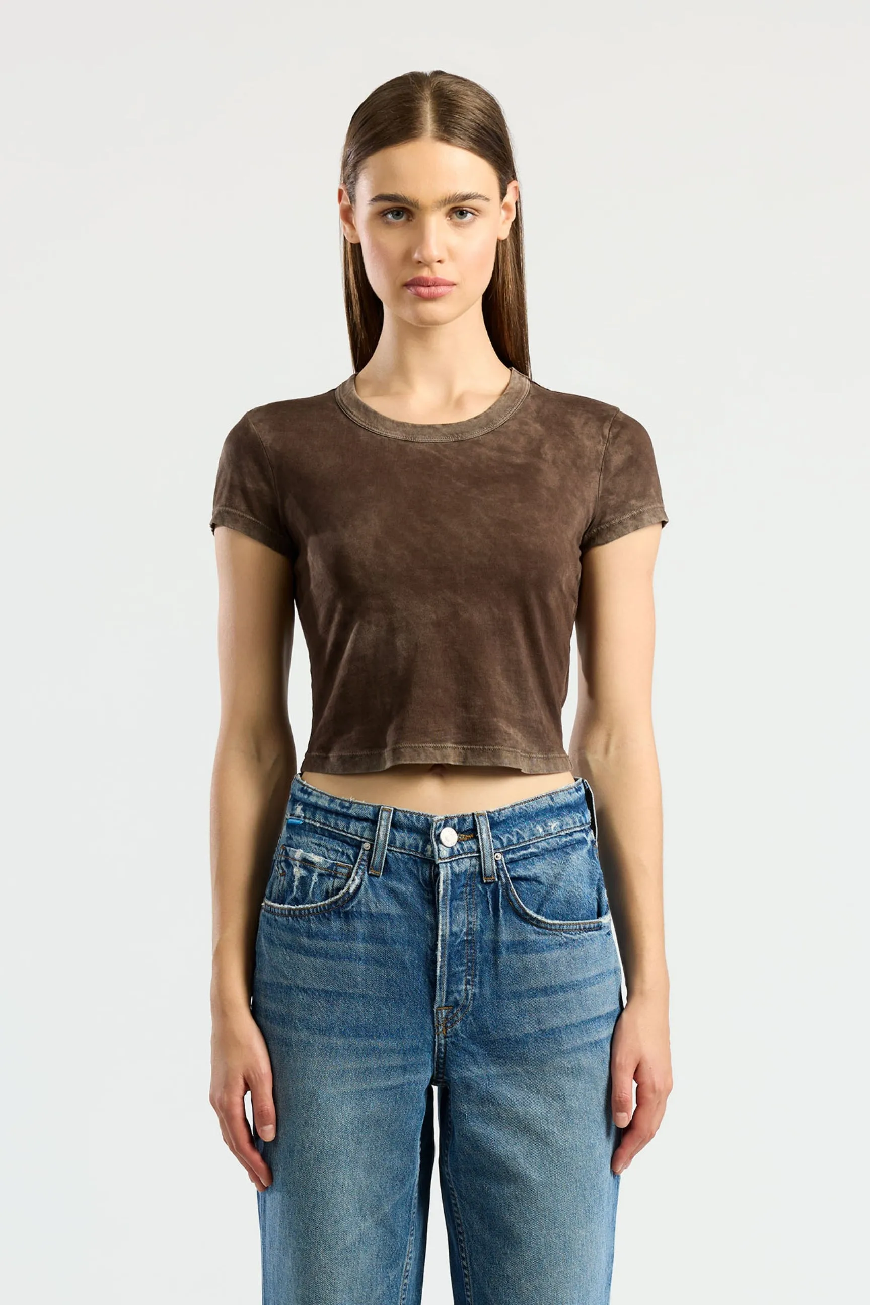 Linen blend stain resistant coating Standard Baby Tee