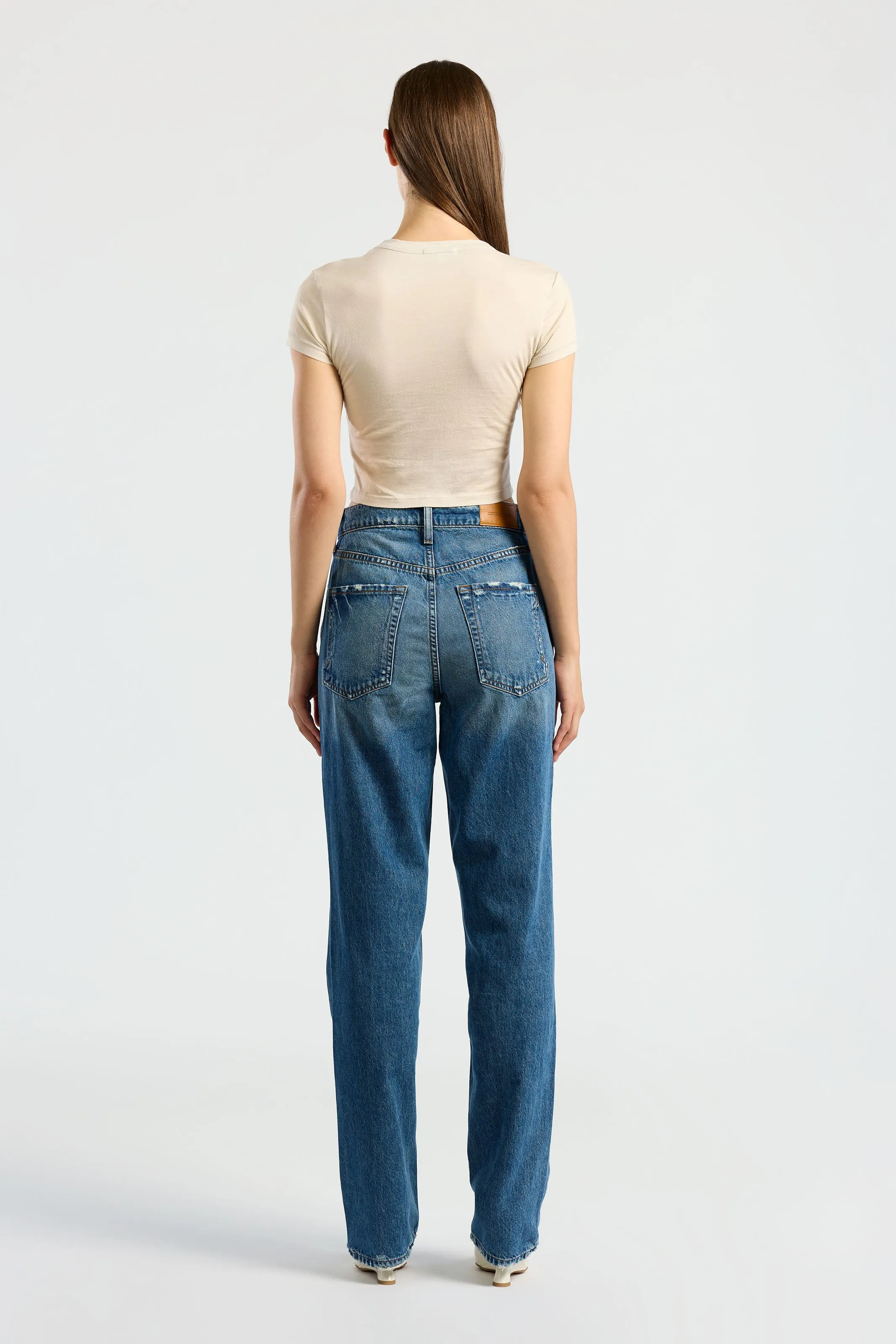 Multi Panel Design Comfortable Layer Standard Baby Tee