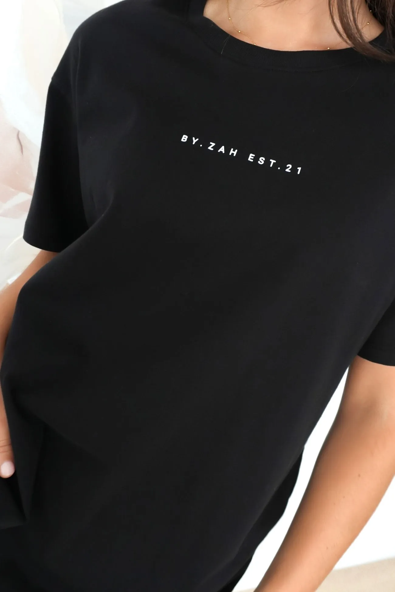 Staple BZ Tee Black Casual Essentials Wear Holiday Outfit