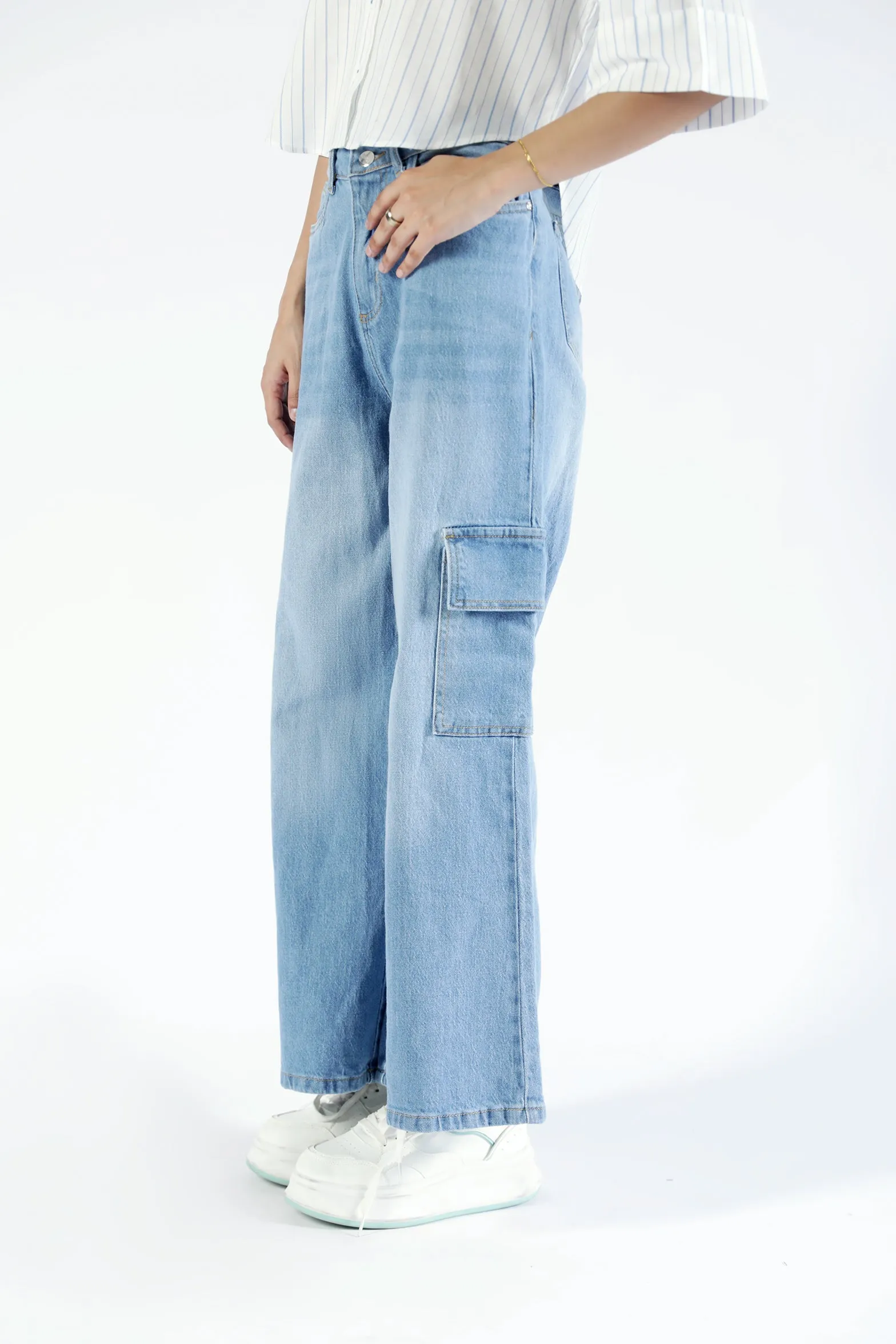 Organic Cotton Blend BASIC CARPENTER DENIM