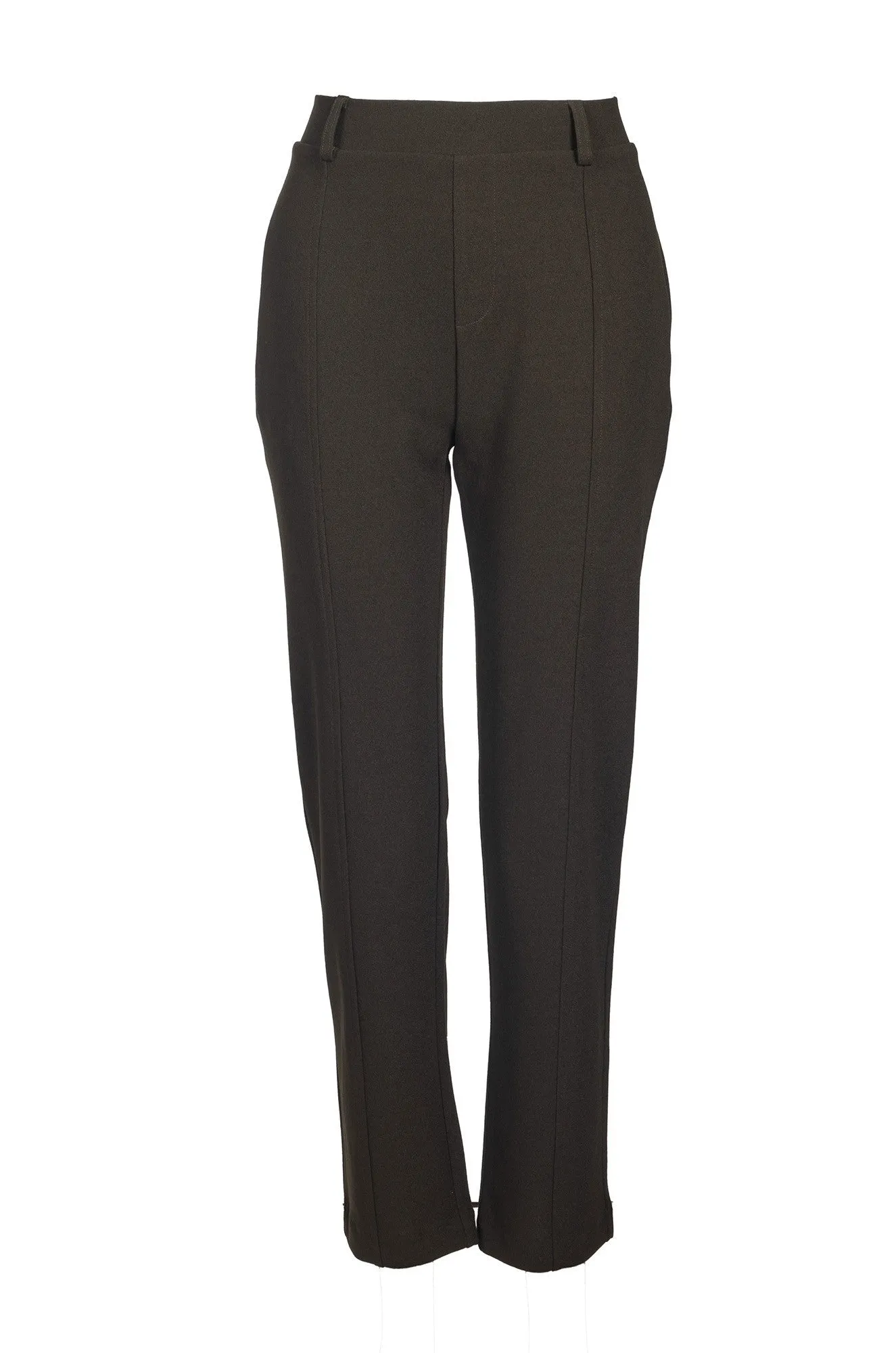 Xtra Short Stretch Crepe Pants | OLIVE | 8221B1 Quick Dry Fabric Full Flex