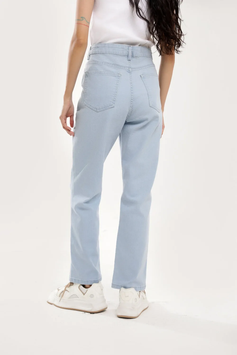 Flexible Durability Tagless Labeling STRAIGHT FIT DENIM