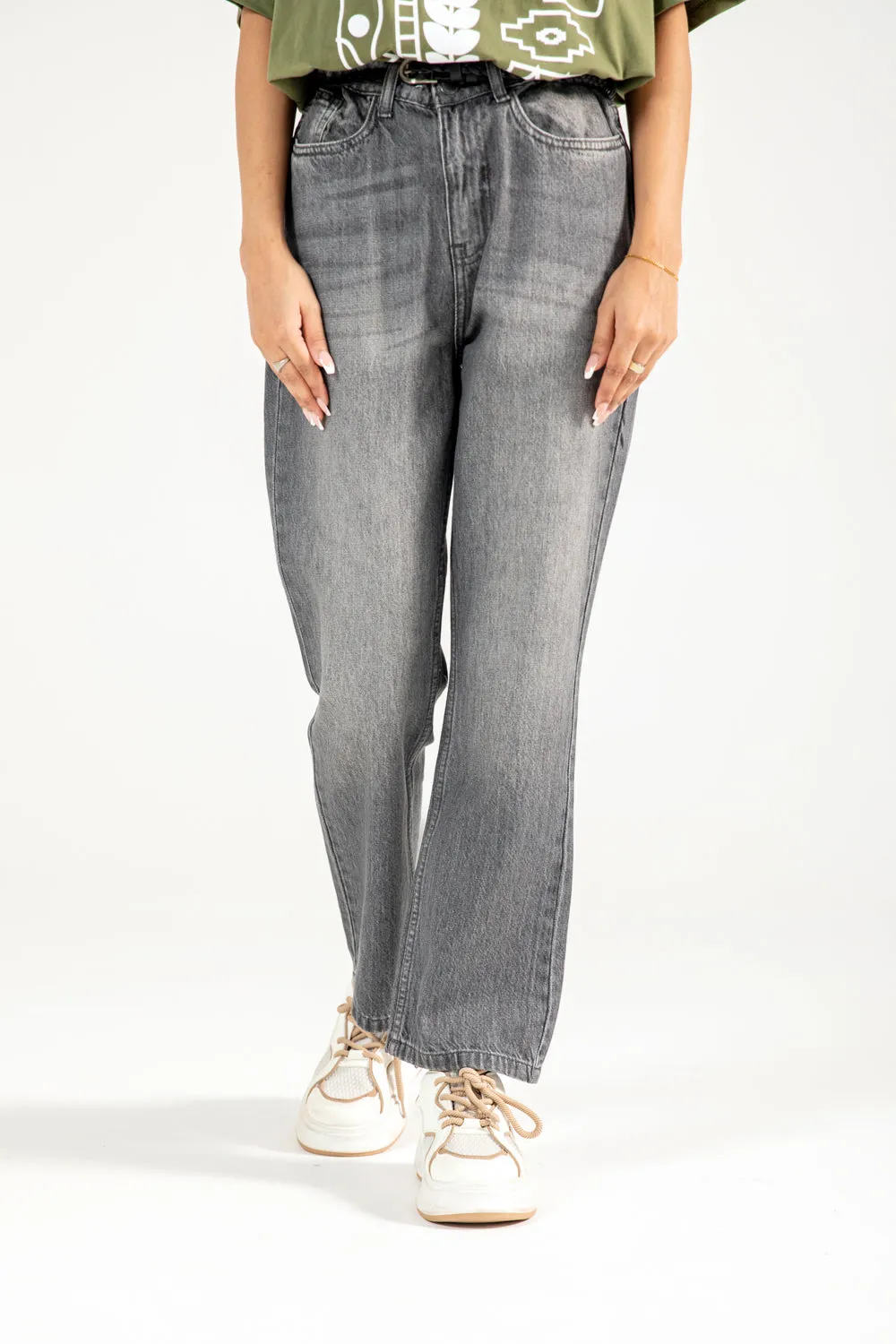 STRAIGHT FIT DENIM Quick Layering ElasticWaist