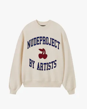 product wedding guest elegance Casual Hoodie Style Loop Sweatshirt Marshmallow