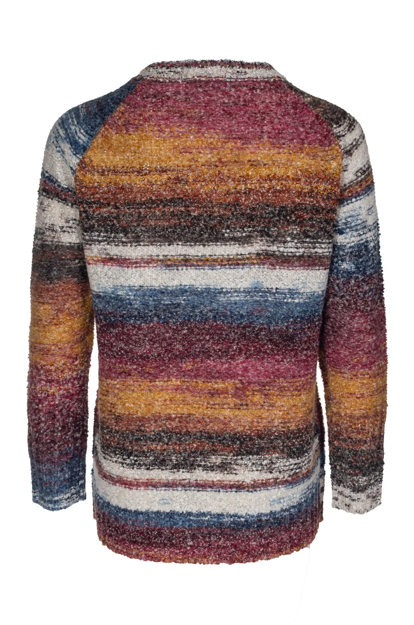 Gentle Tone Jumper - Knitwear | Berry Navy Stripe | 6981B1