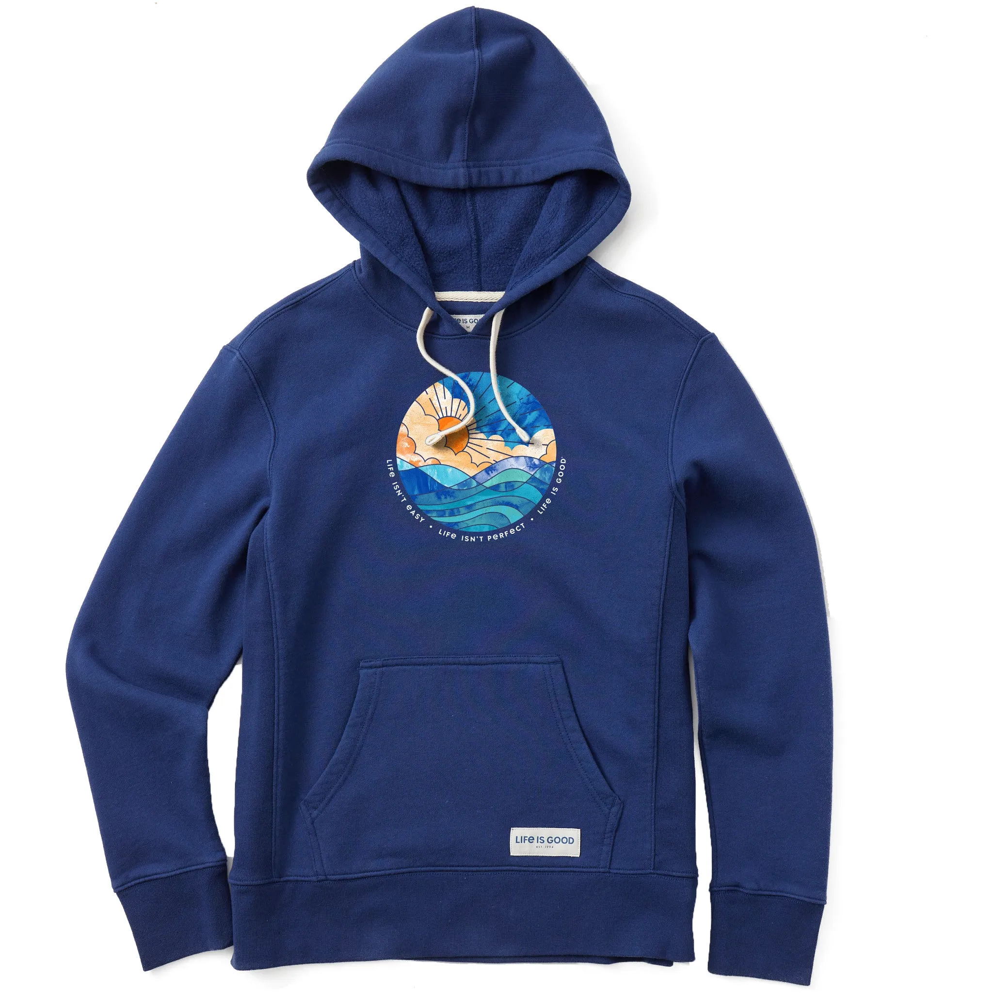 Women's Life Isn't Easy  Sun & Waves Simply True Fleece Hoodie product designer prestige appropriate for weekdays