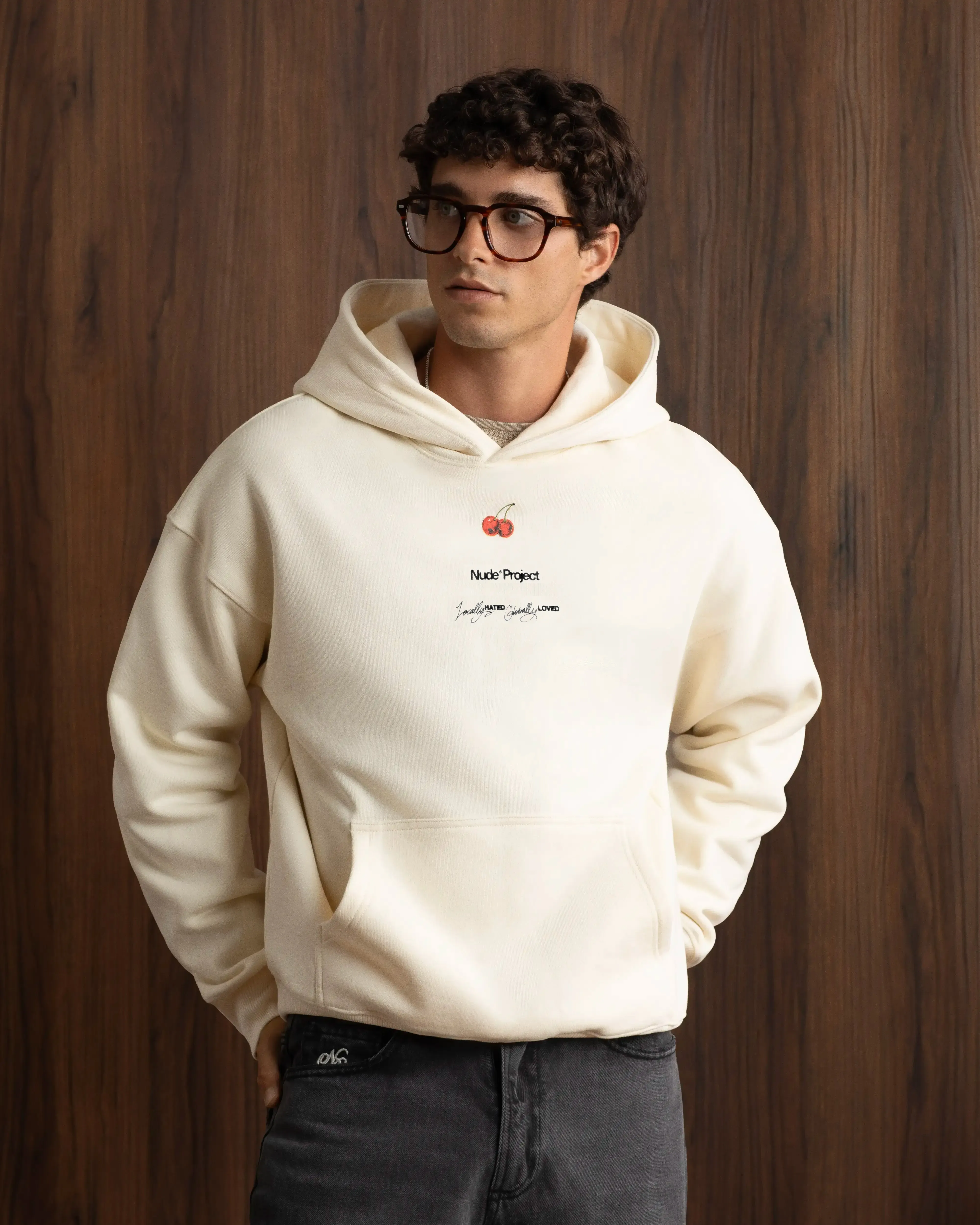 Nude Tour Hoodie Marshmallow product clip convenience product gym readiness