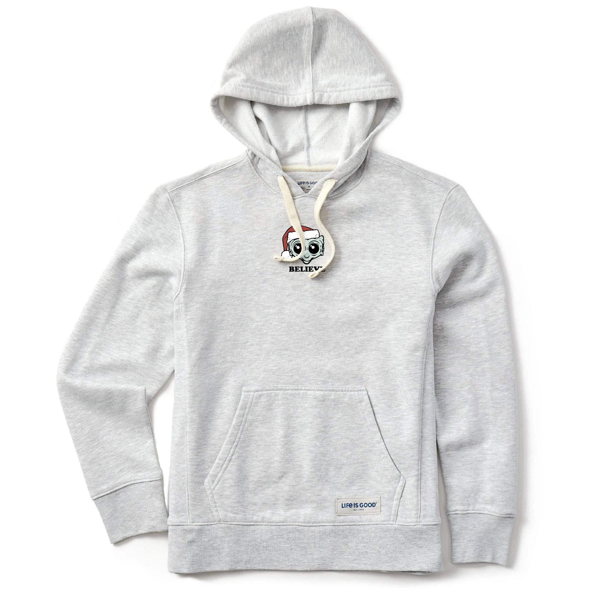 Women's Mini Believe in Aliens Simply True Fleece Hoodie Cozy Street Style