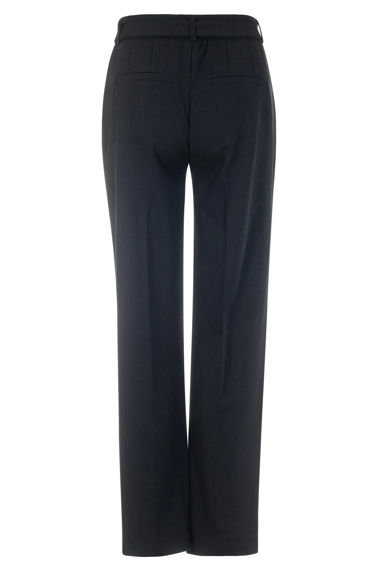 Stretch Crepe Short Pants | Black | 8224ZZ All Day Wear Comfort Light Fit