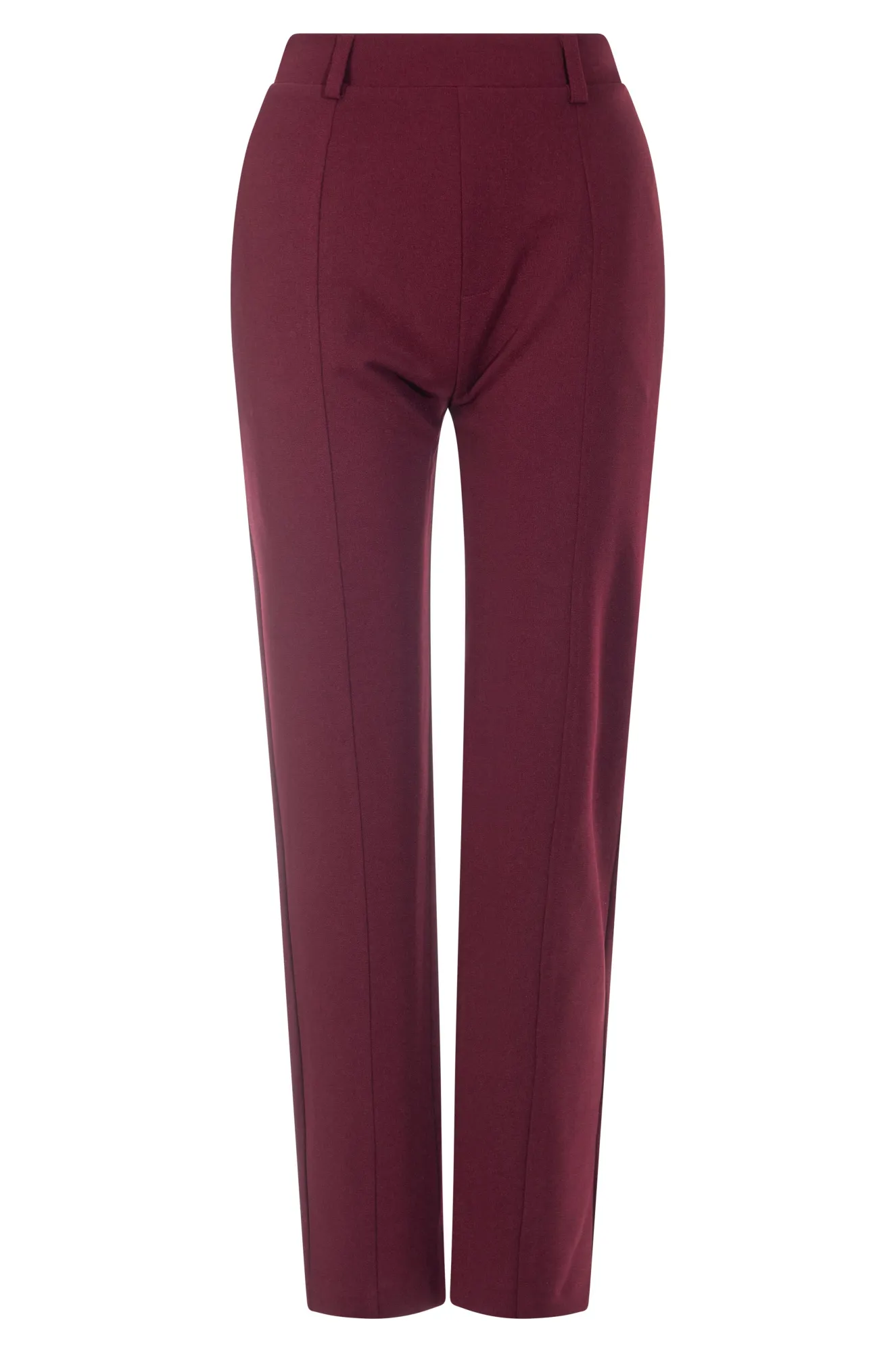 Stretch Crepe Xtra Short Pants | Berry | 8221ZZ Versatile Layering Daily Style