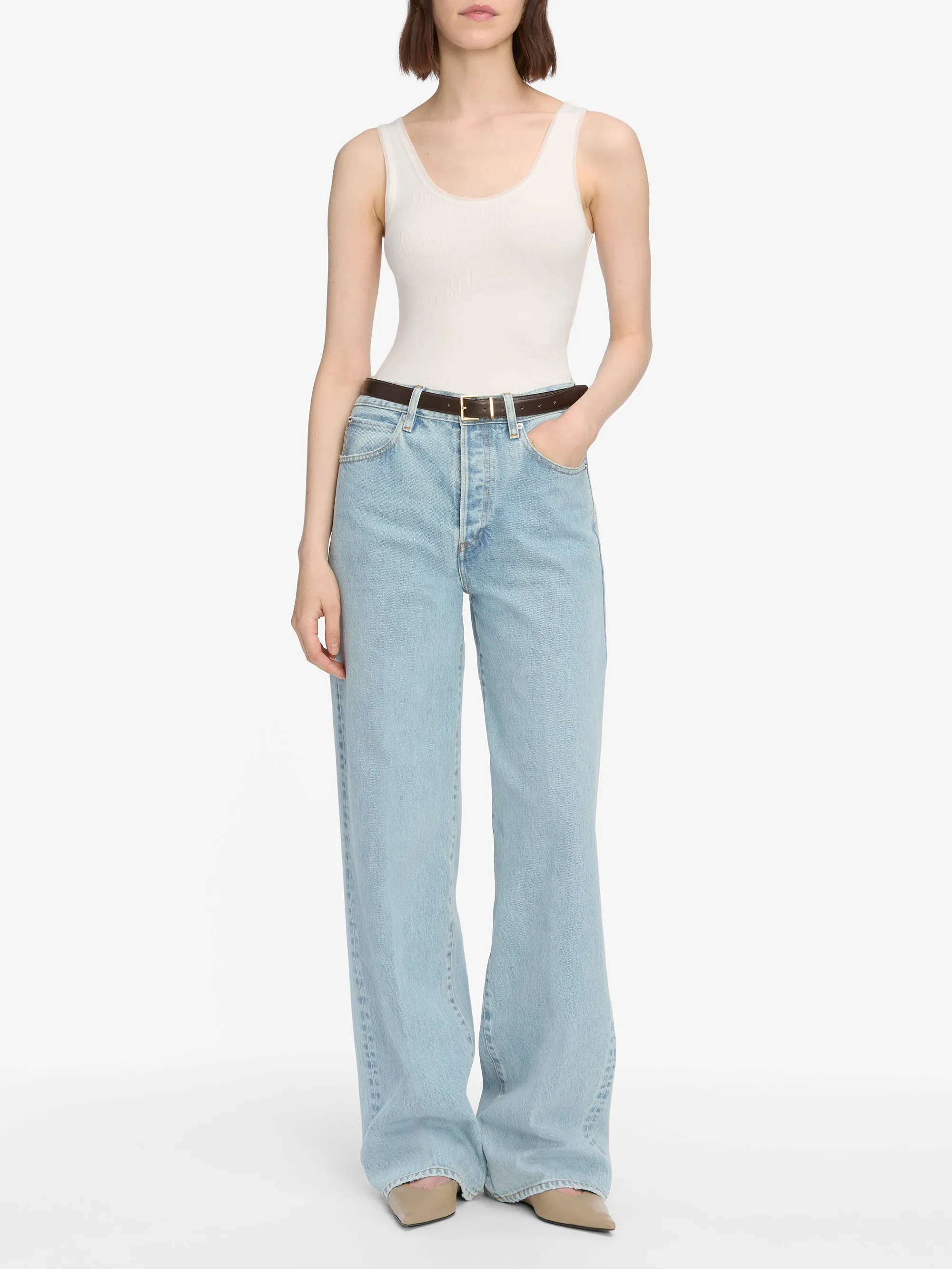 simple design Quick Layer The Mesh Trim Tank -- White