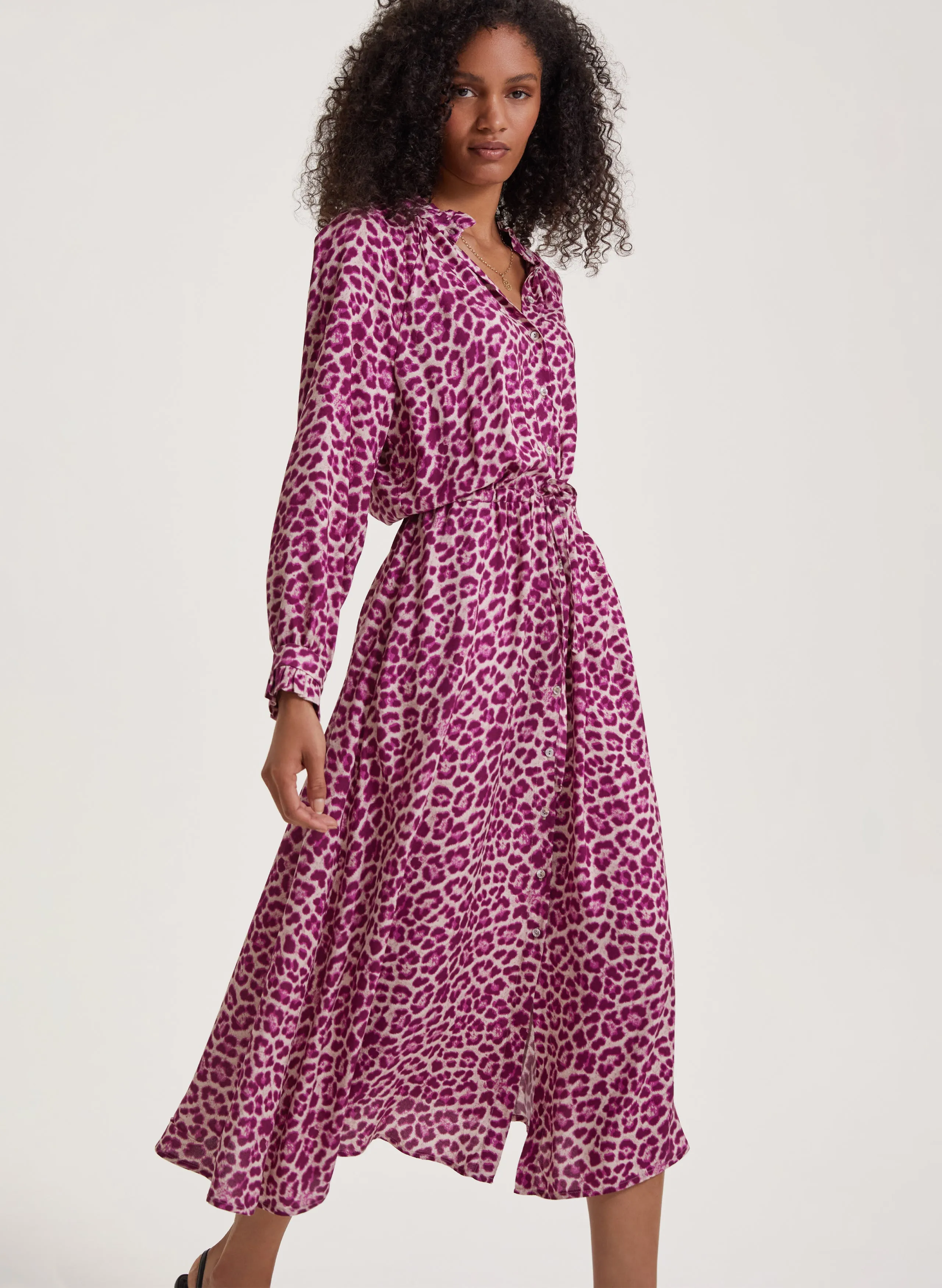 Comfort Waist Fit Luna Midi Dress