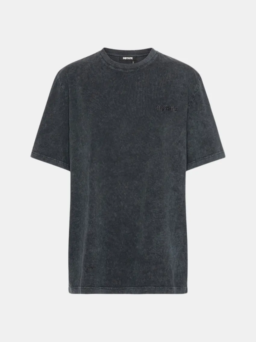 Reversible Design Concept Everyday Look Oversized Tee Black