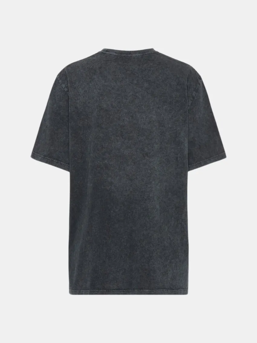 Oversized Tee Black Machine washable