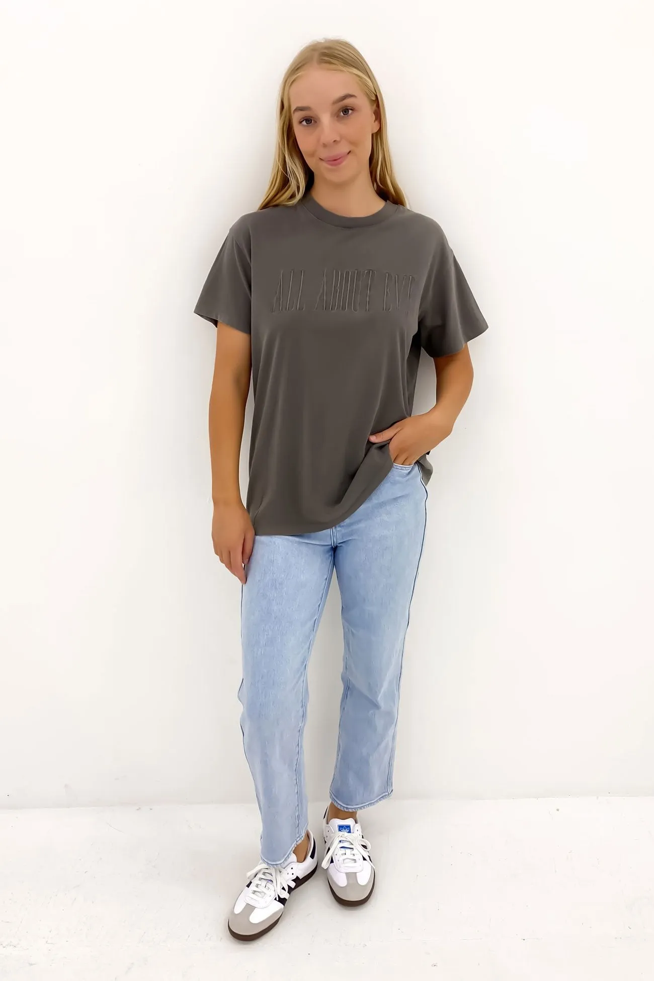 Heritage Tee 2 Charcoal Active Trend Perfect Comfort