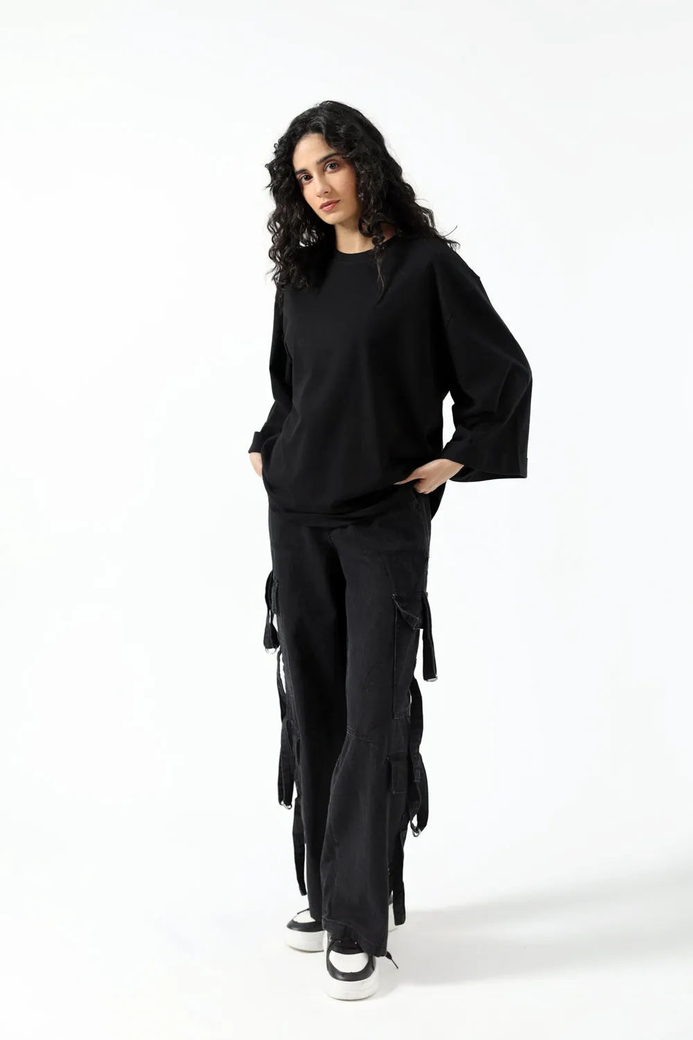 OVERSIZED TEE TaglessCollar