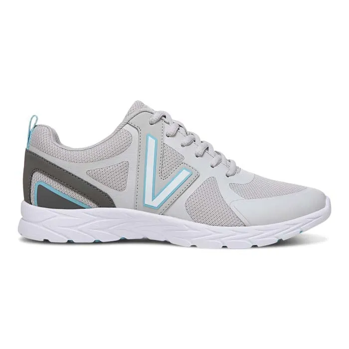 Womens Vionic Miles II in Vapor/Charcoal Wind - resistant fitness - commitment