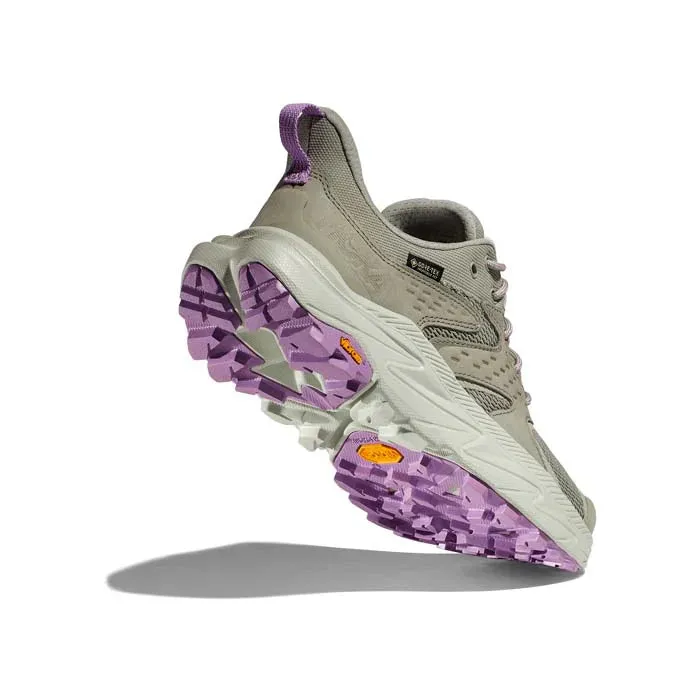 Womens Hoka Anacapa 2 Low GTX in Barley/Celadon Tint Responsive forefoot tassel - trimmed - design shoes