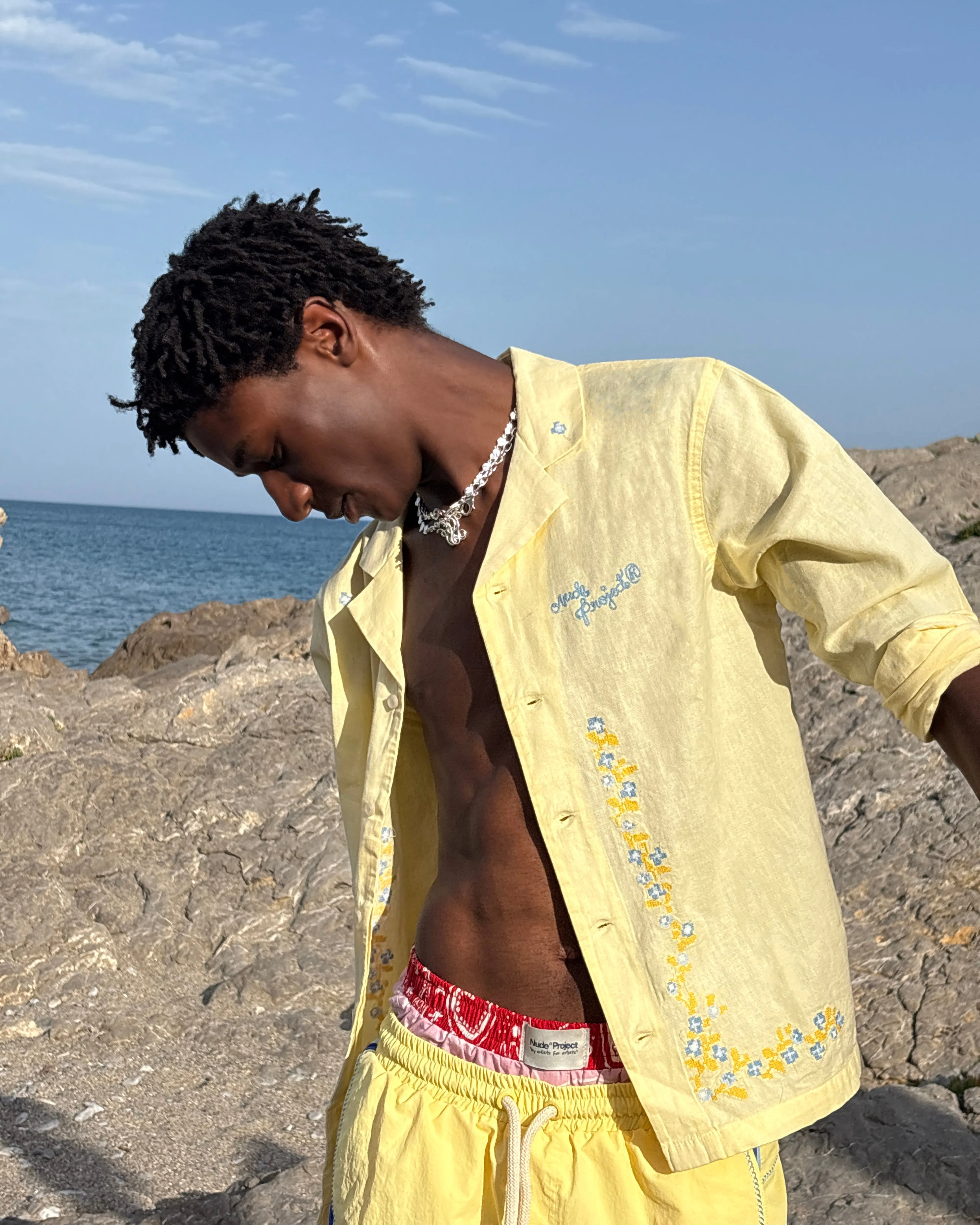 WrinkleResistantCloth Cloud Shirt Yellow