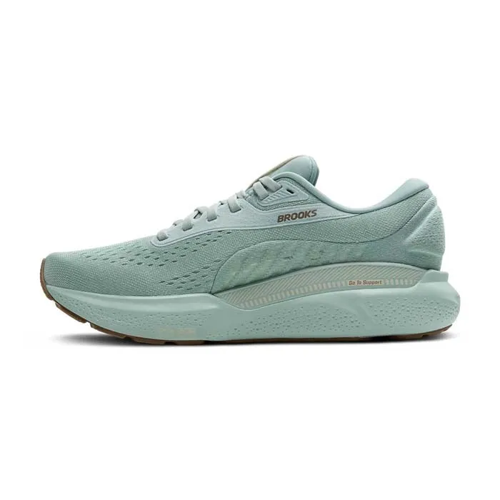 Womens Brooks Running Adrenaline GTS 24 in Cloud Blue/Coconut/Portabella low - maintenance Torsional Flex Zones