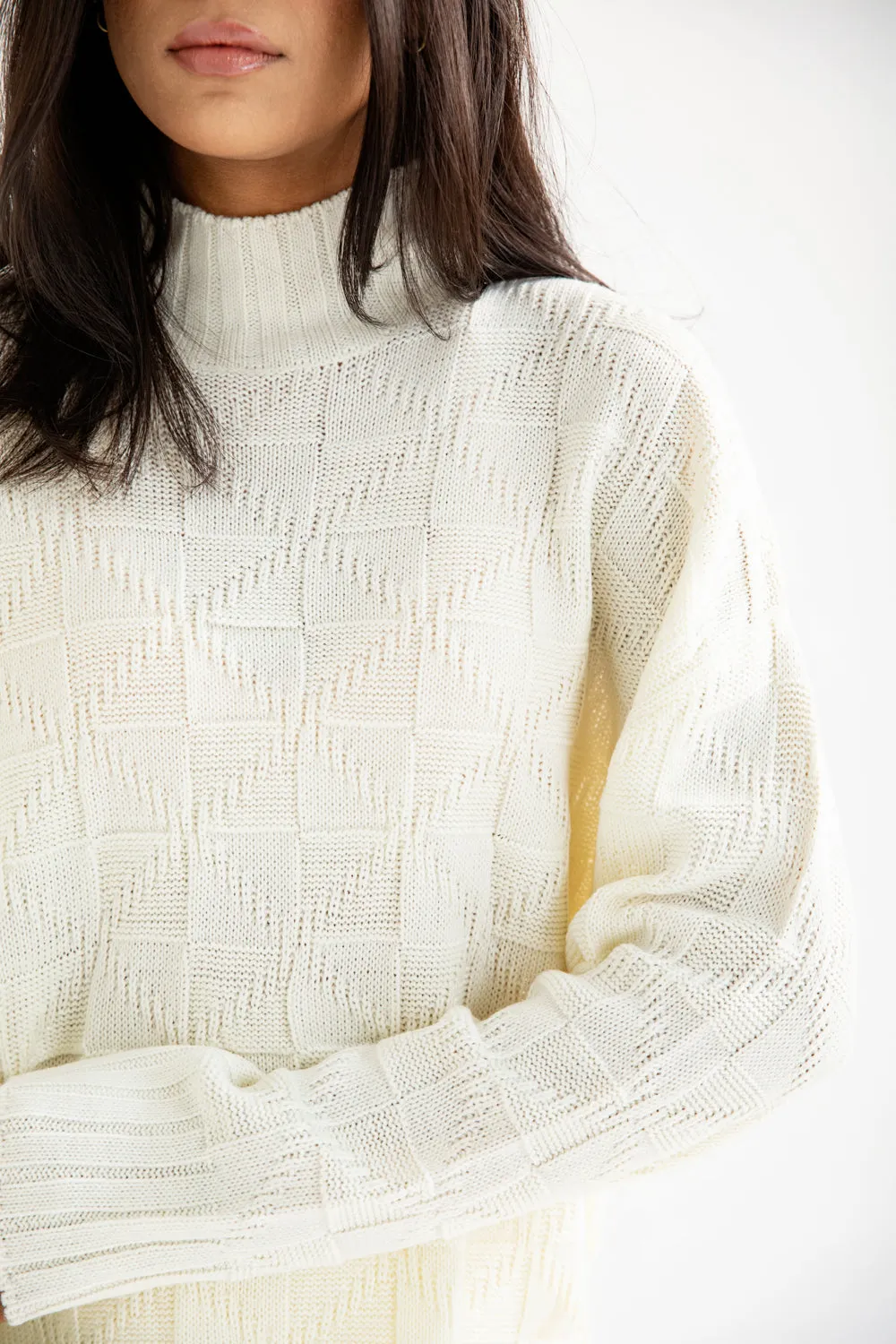 Breathable Mesh Panels Multipurpose Design SWEATER KNITTED TROUSER