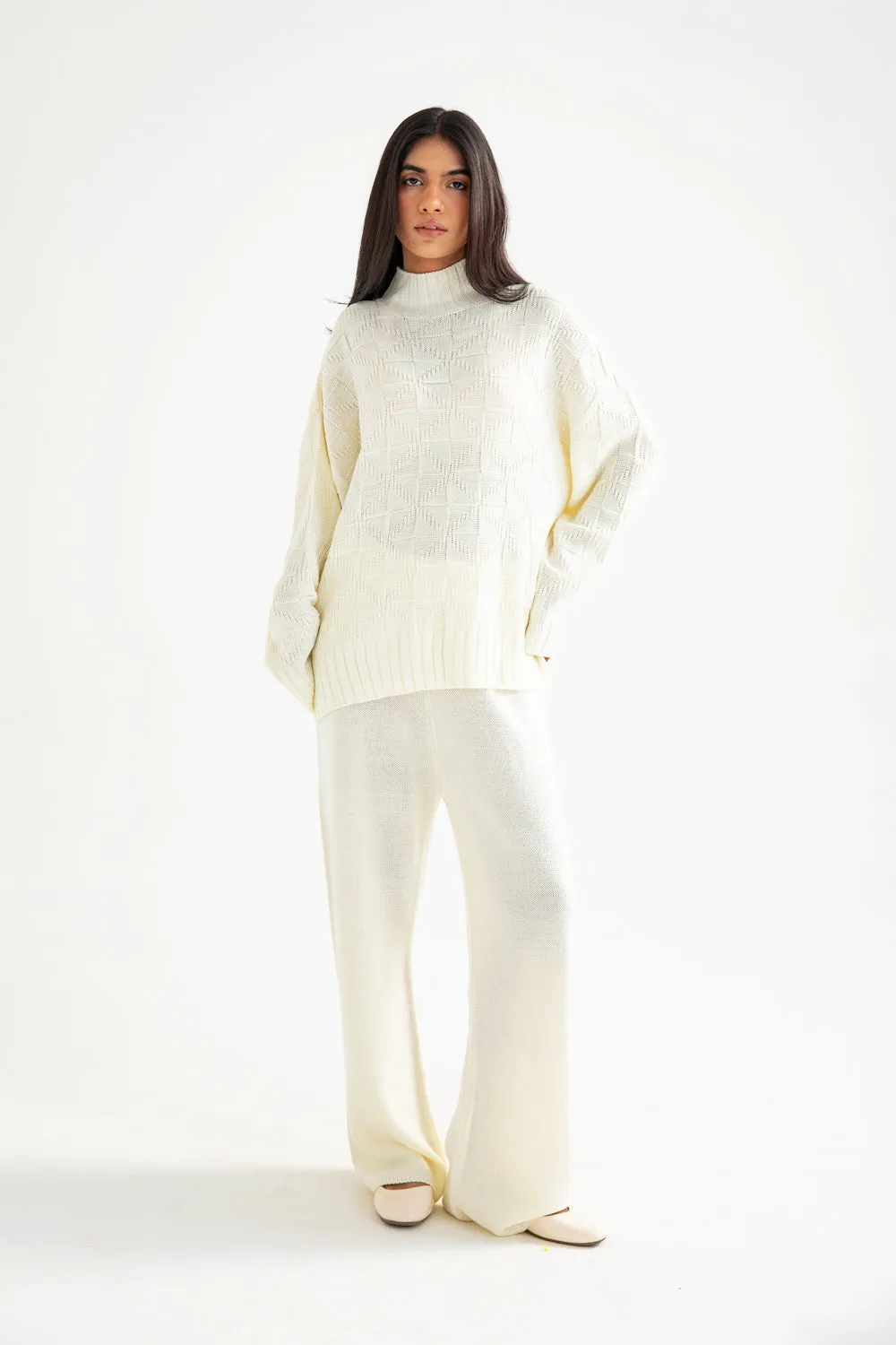 SWEATER KNITTED TROUSER Relaxed Fit All Time Use