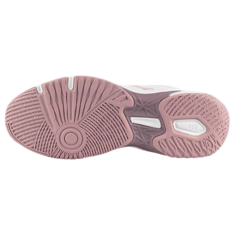 Asics Women's Gel-Rocket 11 - White/Watershed Rose Elastic Band
