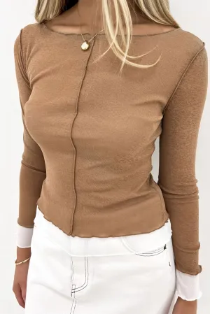 FadeResistant Color Wylder Long Sleeve Mocha