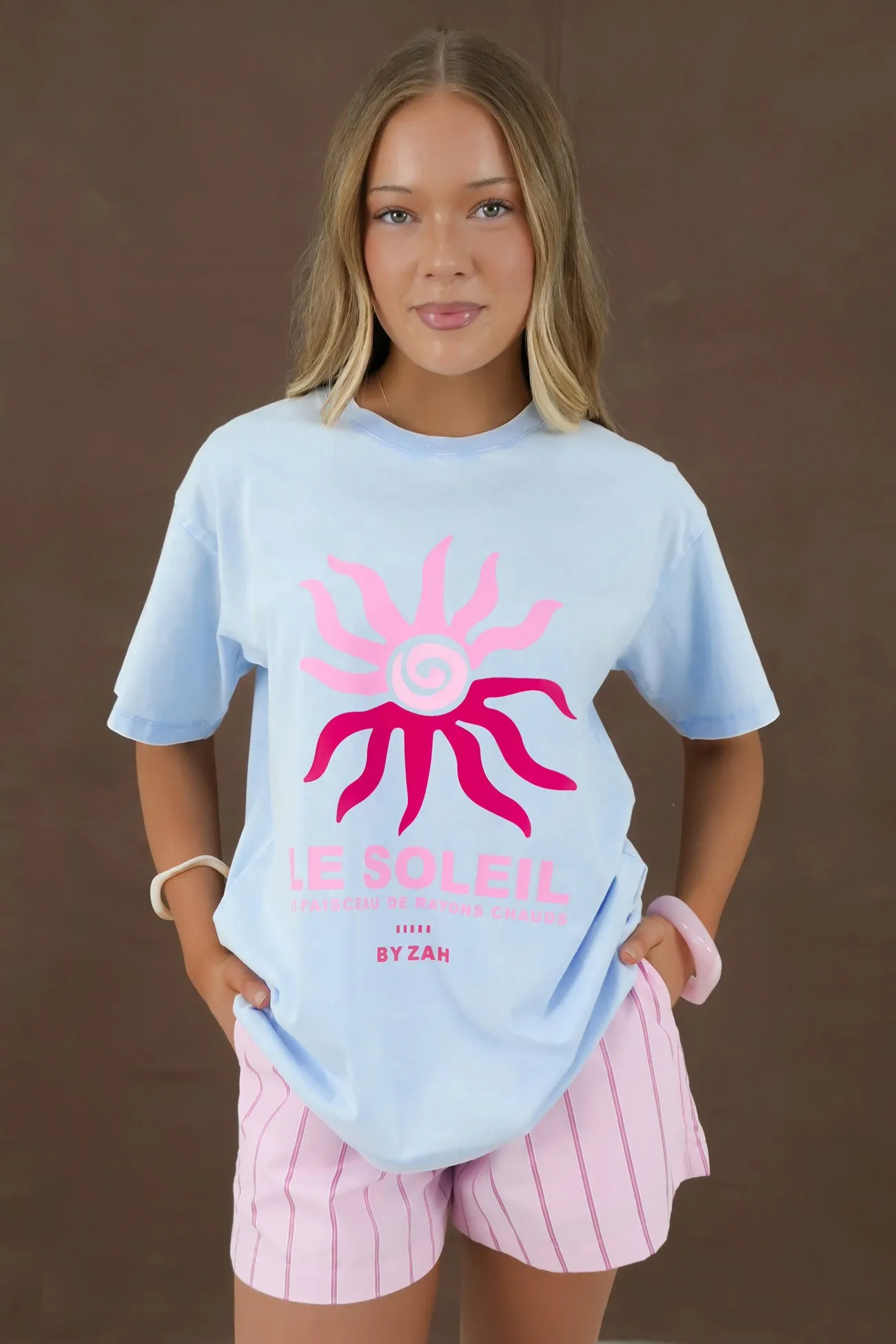 Fashion Forward budget-friendly Taiyo Tee Blue