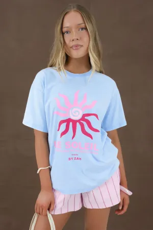 Microfiber Blend Taiyo Tee Blue