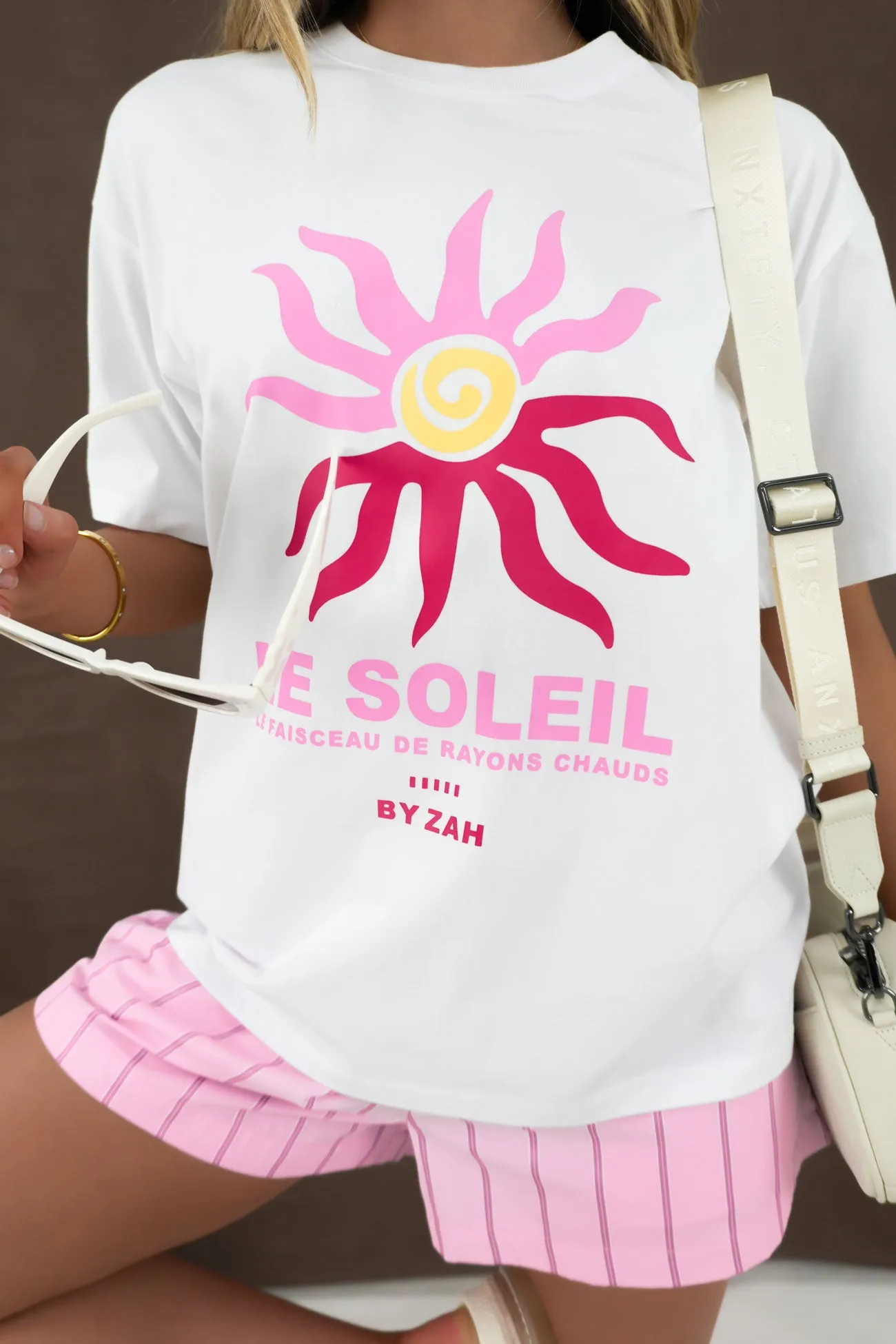 Taiyo Tee White Solid Color