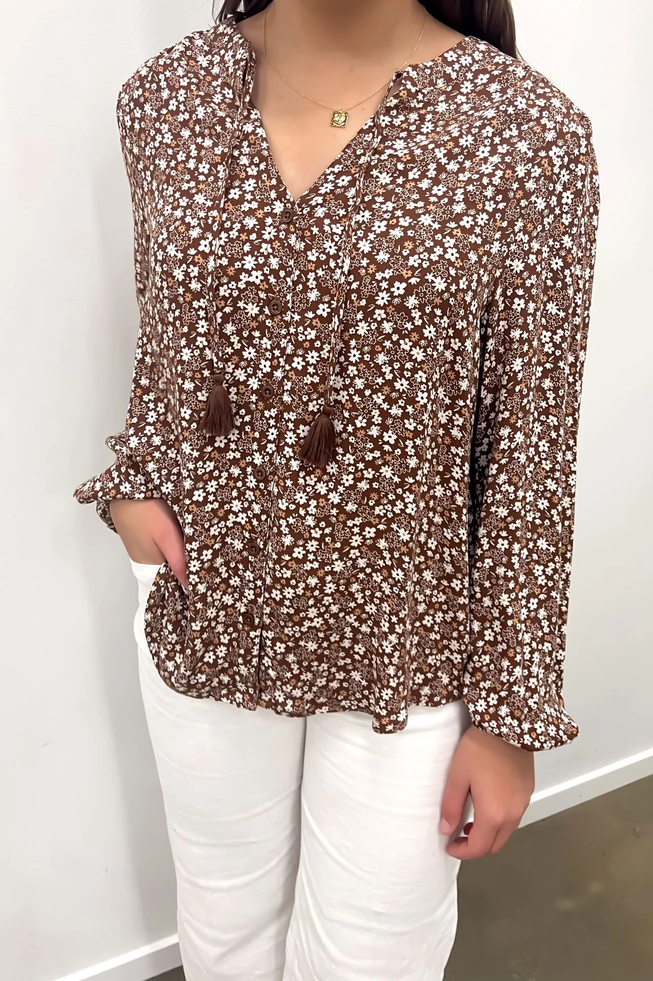 Tallows Floral Shirt Print Comfort Design Fit Easygoing Design