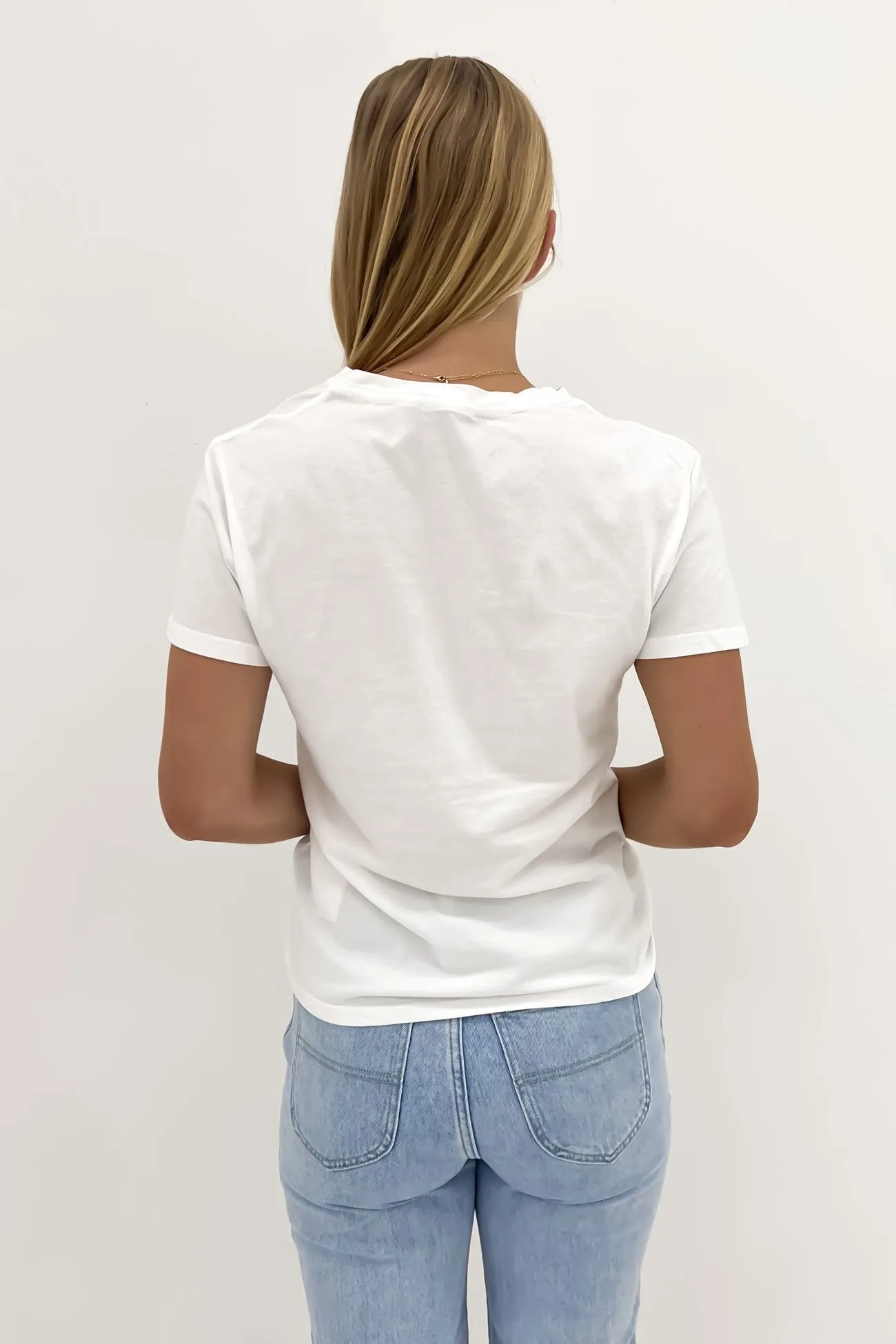 Relaxed Style Taylor Tee White