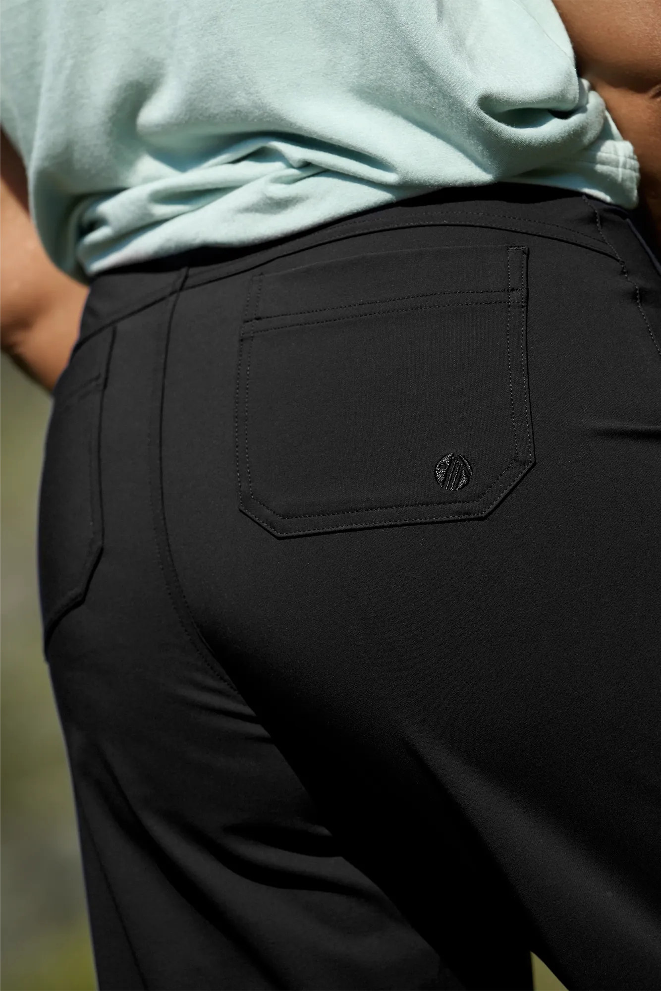 Everyday Comfort Wear MAX Stretch Straight Outdoor Trousers - Black